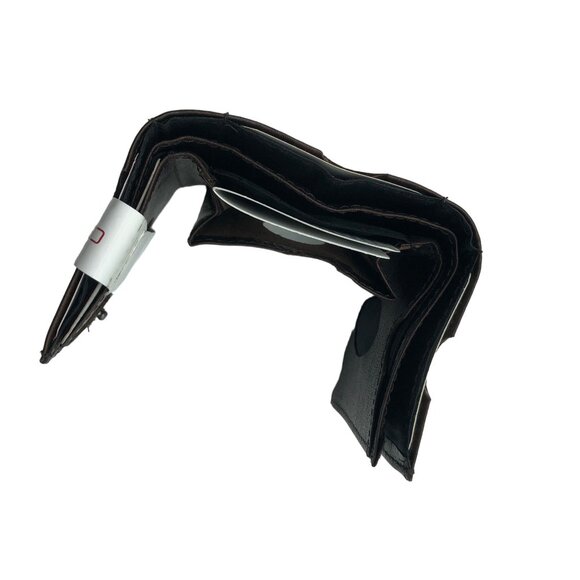 Spikes & Sparrow Austin RFID Protected Leather Wallet Dark Brown Trifold 16530 - Picture 4 of 8